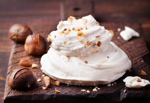Recette de pavlova aux marrons