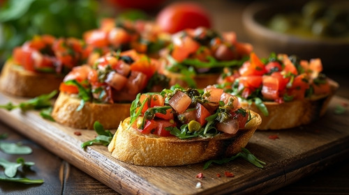 10 recettes de bruschettas