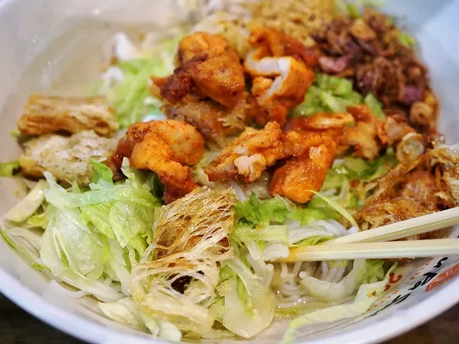 Recette de Bo bun aux crevettes