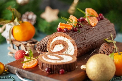 10 recettes de bûches pâtissières