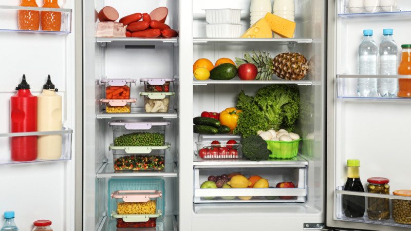 frigo bien organisé