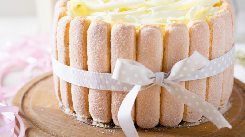 Recette de Charlotte aux fruits exotiques