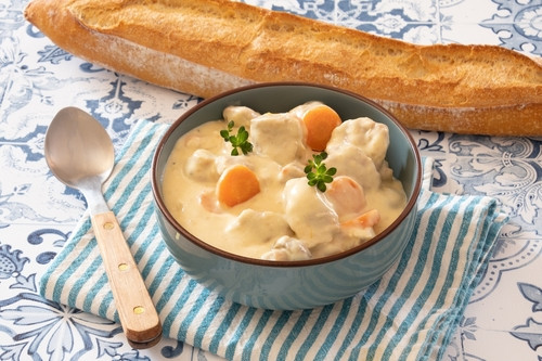 Recette de One Pot façon blanquette 
