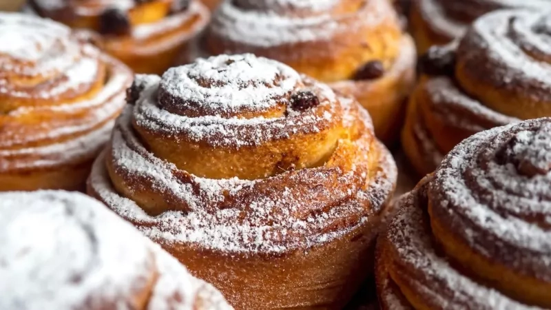 Recette de la roulézienne, un délice entre feuilleté et brioche