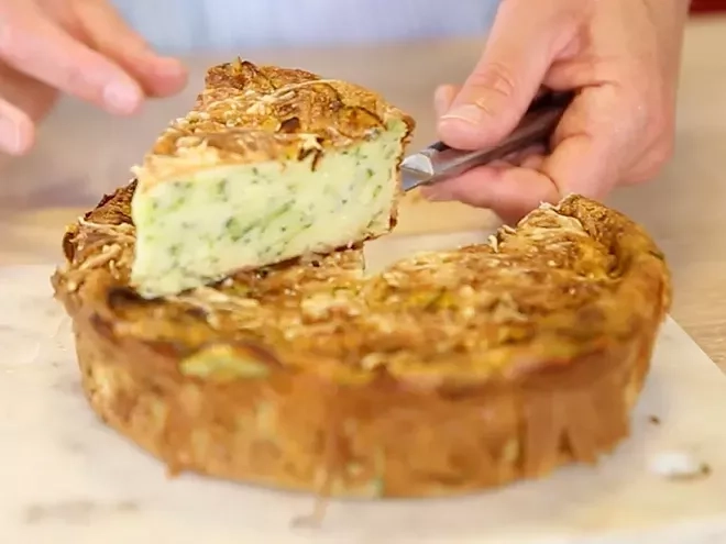 Recette de gâteau invisible à la courgette 