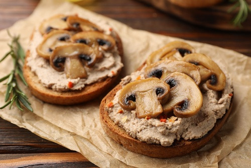 Recette de rillettes végétariennes aux champignons 