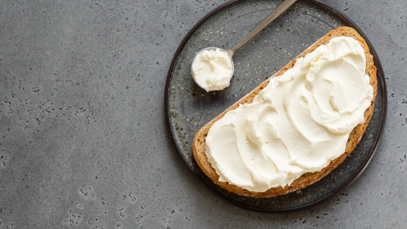ricotta sur une tartine