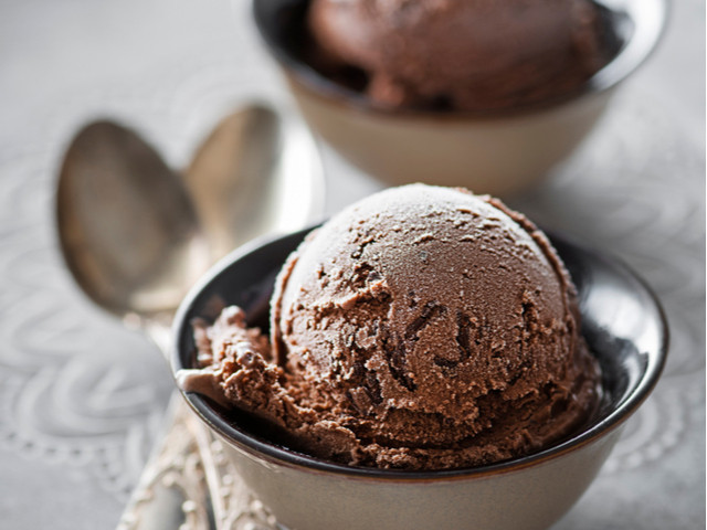 Glace chocolat maison