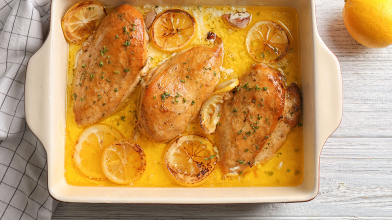 Poulet au citron détox