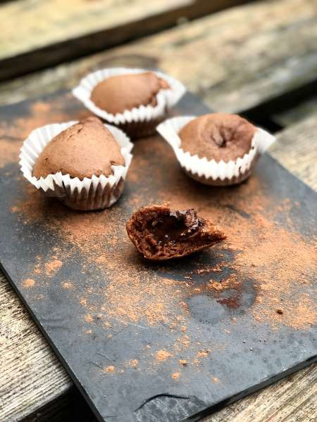 Muffin chocolat coeur fondant
