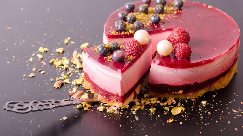 Gâteau d'anniversaire allégé