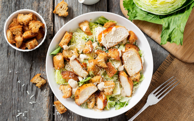 Salade César au poulet