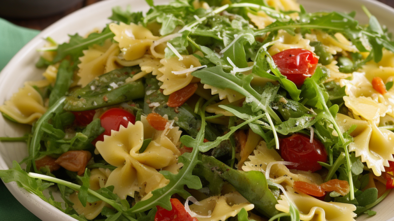 Salade de pâtes et de légumes