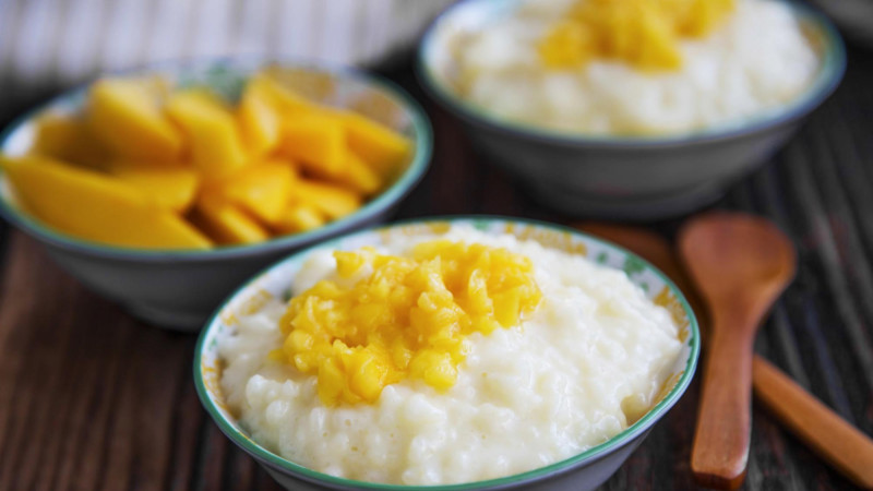 Riz à la mangue