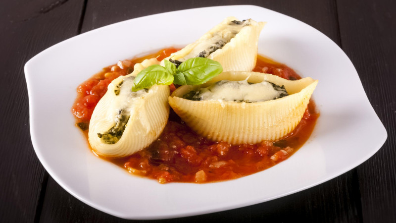 Conchiglionis farcis au thon