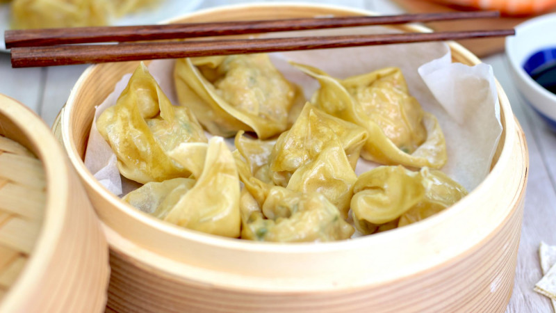 Raviolis chinois poulet crevette