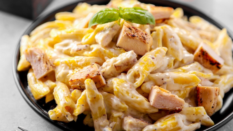 Poulet à la crème sans lactose