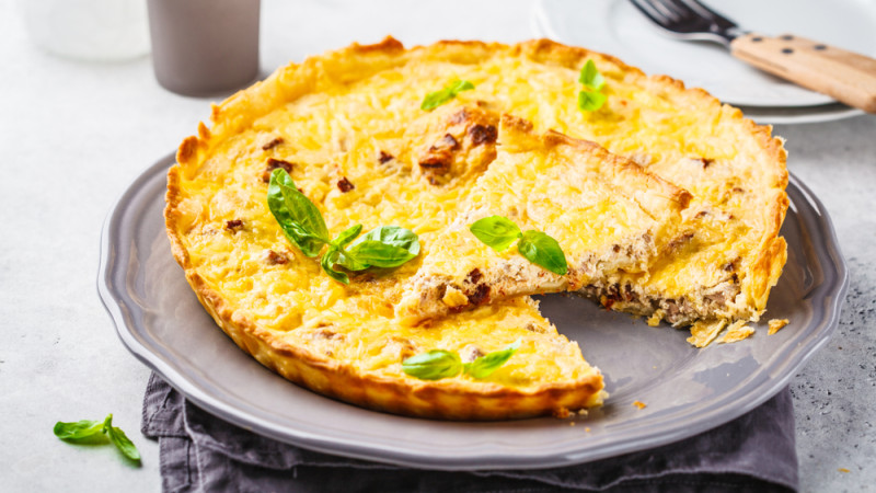 Quiche au thon