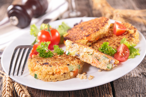 Galette de quinoa