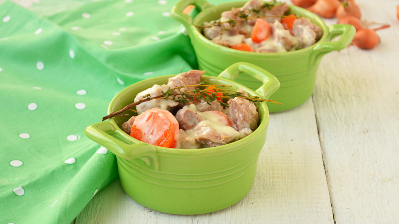 Blanquette de veau au fenouil