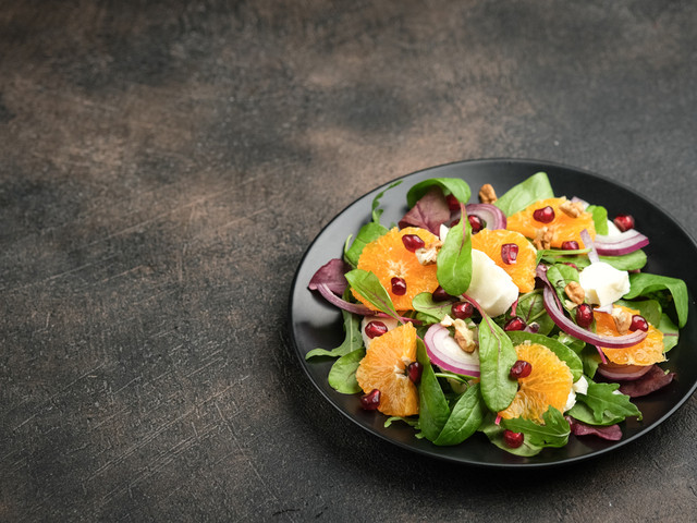 Salade caprese hivernale