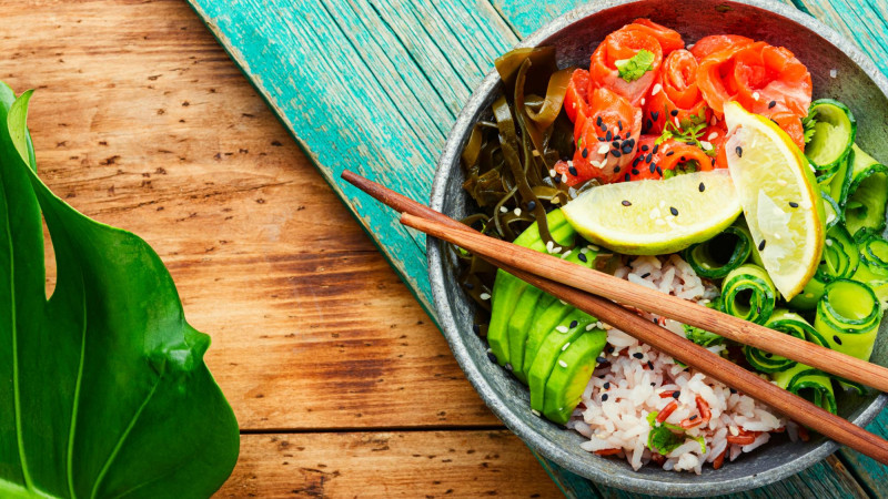 Pokebowl à la truite
