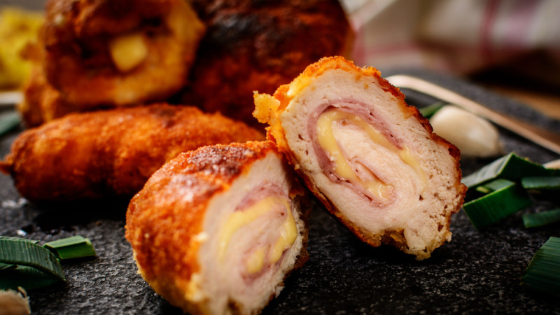 Cordon bleu bacon poulet
