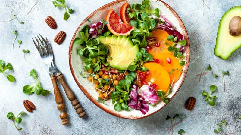 Salade detox hiver