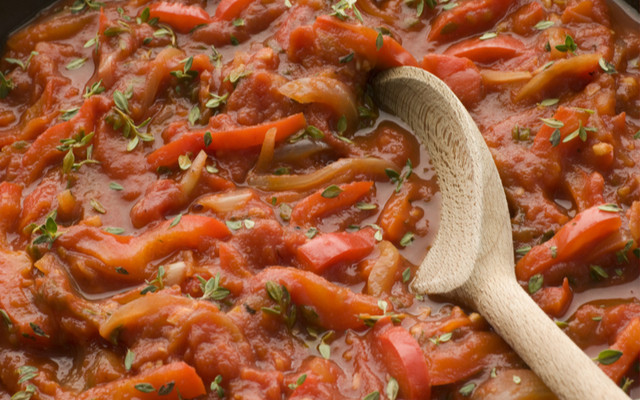 Piperade sans oeuf