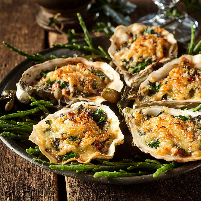 Recette d'huîtres gratinées