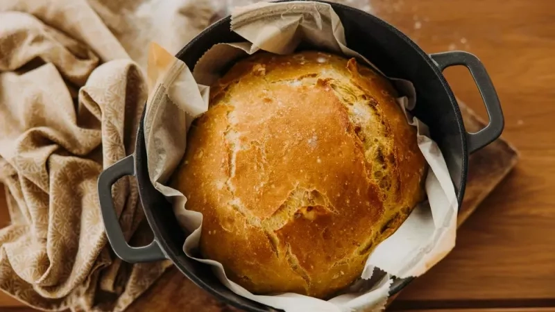 Recette de pain facile sans repos : un pain maison prêt en moins d'une heure