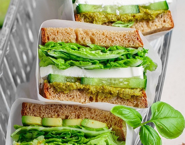 10 recettes de sandwich végétarien 