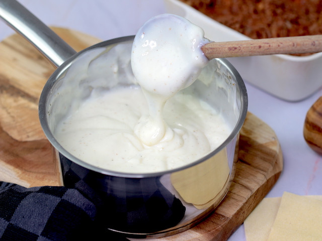 Sauce béchamel légère