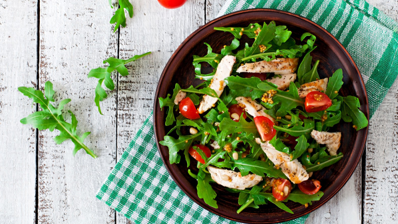 Salade complète et variée