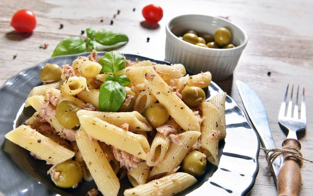 Salade de pâtes au thon