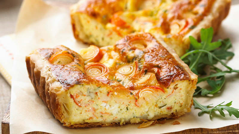 Recette de clafoutis au surimi 