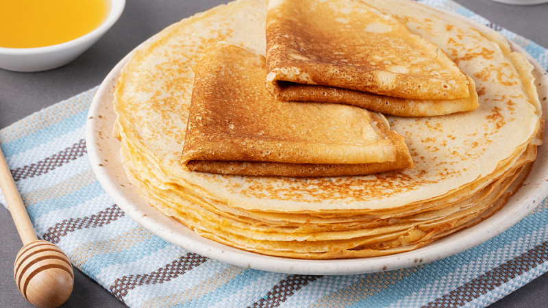 Recette de crêpes au lait de coco 
