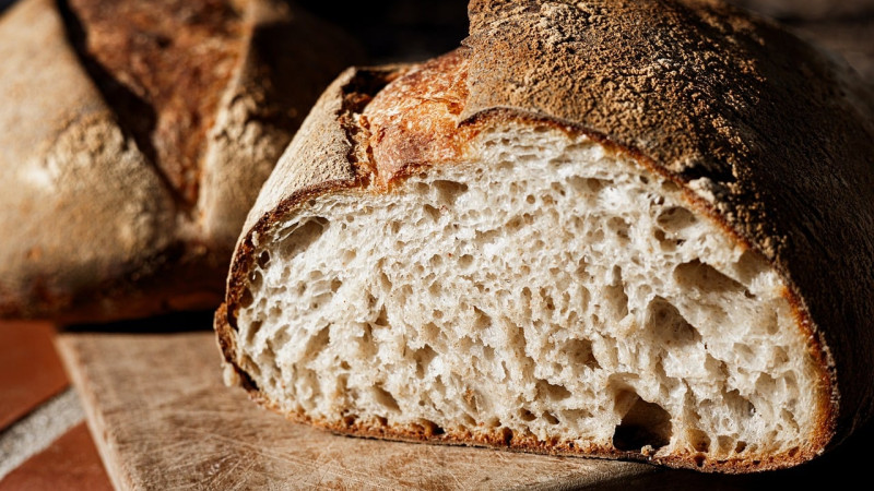 levain, pain, aliments, fait maison, pâtisserie, frais, cuit, blé, traditionnel, croûte