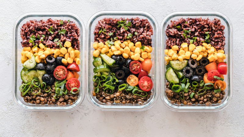 Plant-based meal prep