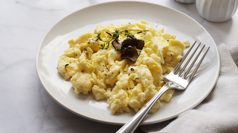Recette de truffe savoureuse à angle élevé