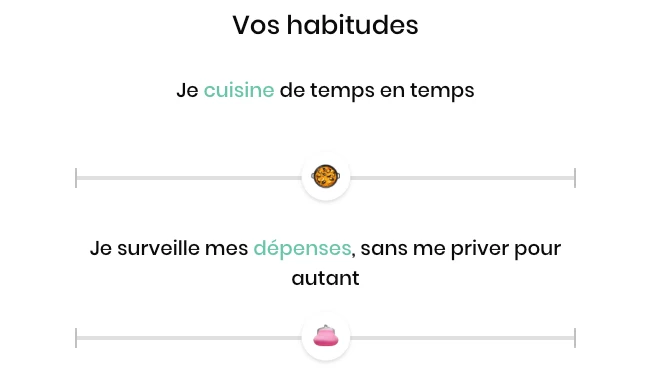 Menu personnalisé CROQ