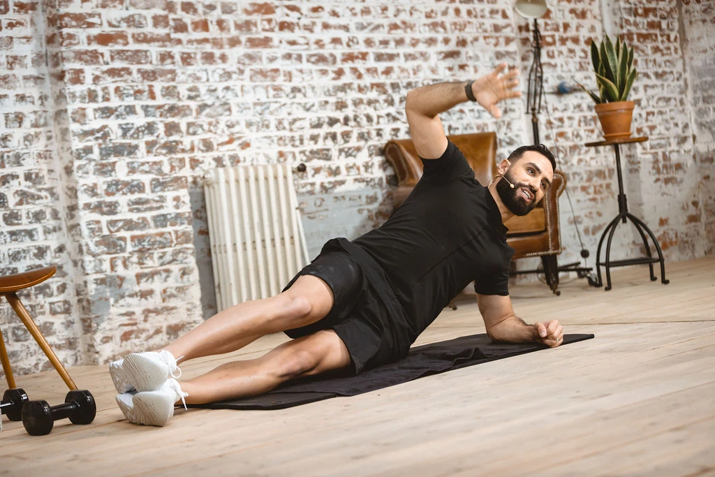 Séance de fitness et yoga CROQ