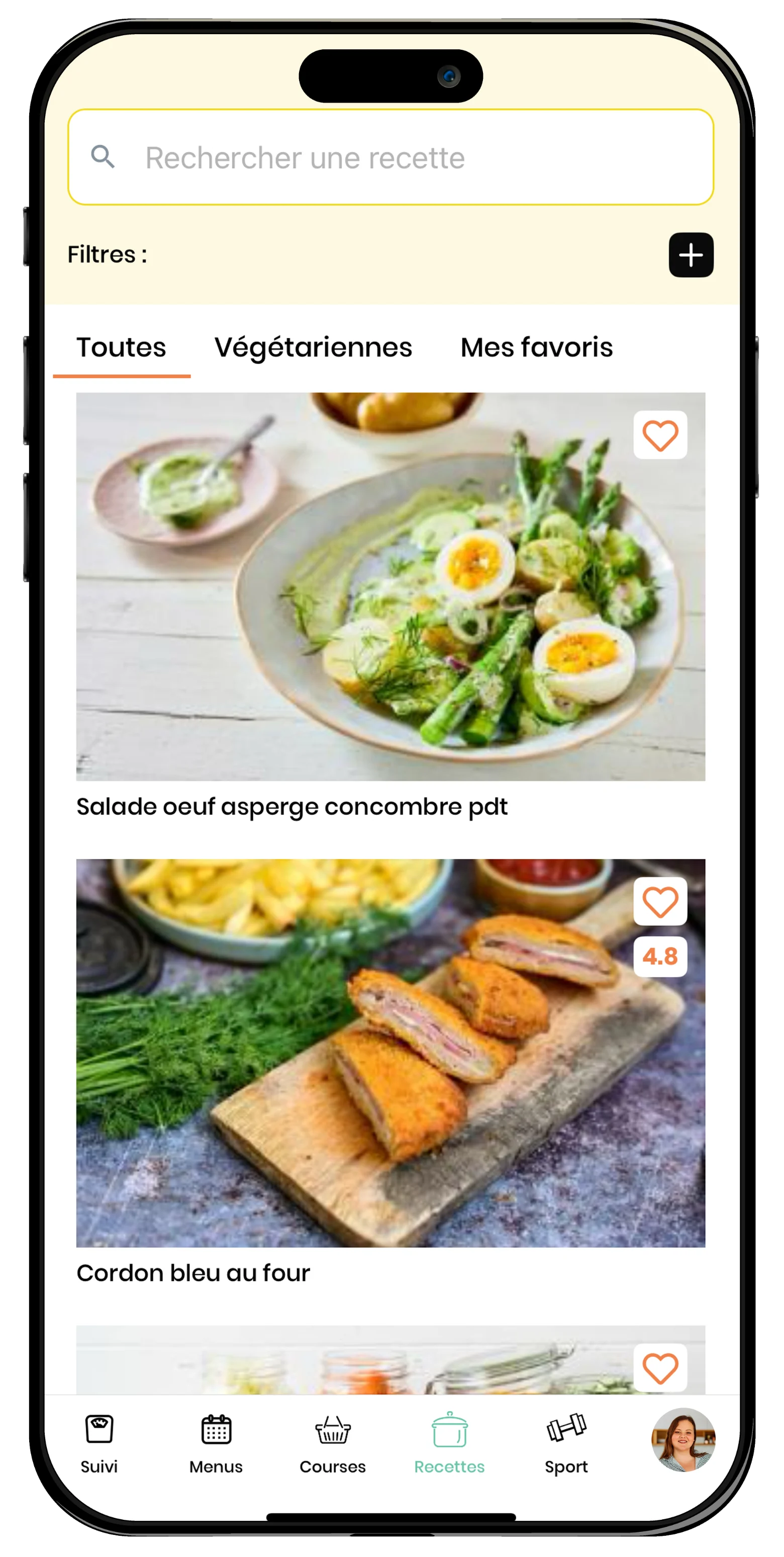 Application mobile CROQ