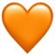 orange heart