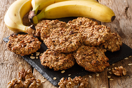 Biscuits d’avoine et banane