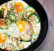 rŒufs et avocat
