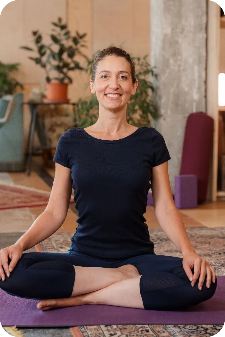 Elodie, professeur de yoga CROQ